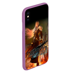 Чехол для iPhone XS Max матовый Final fantasy VII: remake - фото 2