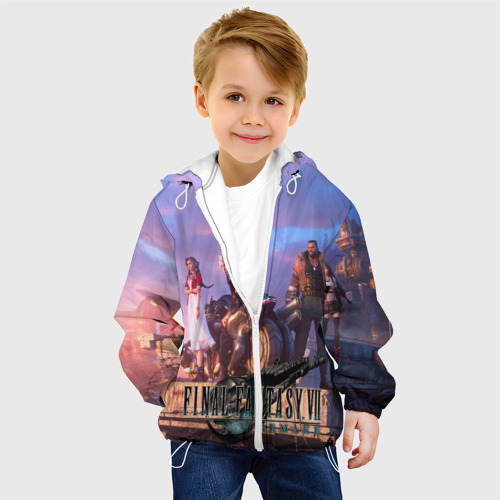 Детская куртка 3D FINAL FANTASY VII: REMAKE., цвет белый - фото 3