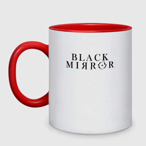 Кружка двухцветная Black Mirror