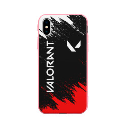 Чехол для iPhone X матовый Valorant