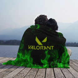Плед 3D Valorant fire Валорант огонь - фото 2