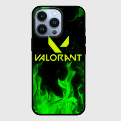 Чехол для iPhone 13 Pro Valorant fire Валорант огонь