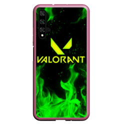 Чехол для Honor 20 Valorant fire Валорант огонь