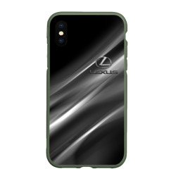 Чехол для iPhone XS Max матовый Lexus