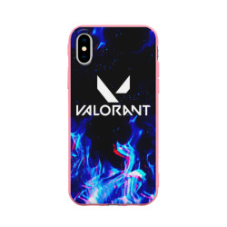 Чехол для iPhone X матовый Valorant