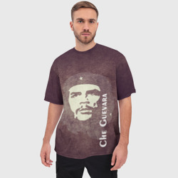 Мужская футболка oversize 3D Че Гевара - фото 2