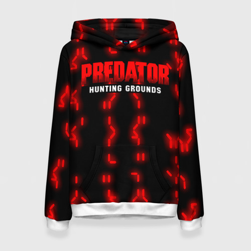 Женская толстовка 3D PREDATOR: HUNTING GROUNDS., цвет 3D печать