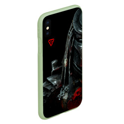 Чехол для iPhone XS Max матовый Predator: hunting grounds - фото 2