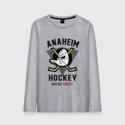 Мужской лонгслив хлопок Anaheim Ducks