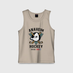 Детская майка хлопок Anaheim Ducks