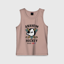 Детская майка хлопок Anaheim Ducks