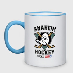 Кружка двухцветная Anaheim Ducks