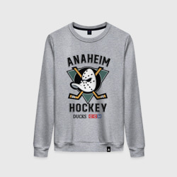 Женский свитшот хлопок Anaheim Ducks