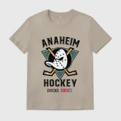 Мужская футболка хлопок Anaheim Ducks