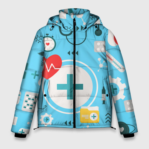Мужская зимняя куртка 3D Лучший доктор