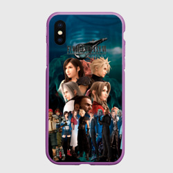 Чехол для iPhone XS Max матовый Final Fantasy VII Remake