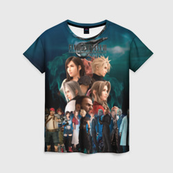 Женская футболка 3D Final Fantasy VII Remake