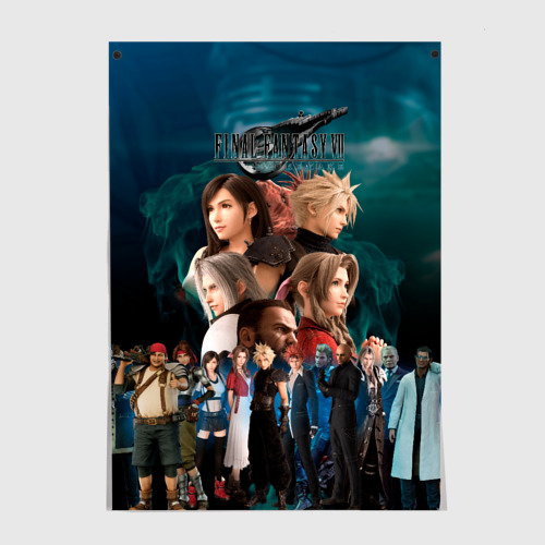 Постер Final Fantasy VII Remake