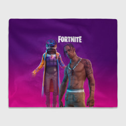 Плед 3D Travis Scott, Fortnite