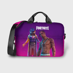 Сумка для ноутбука 3D Travis Scott, Fortnite