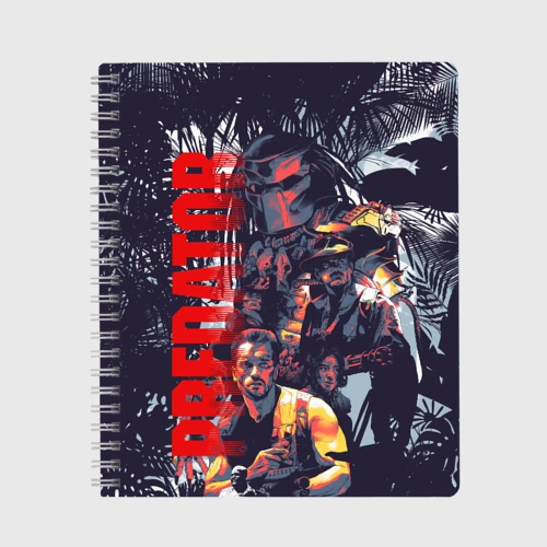Тетрадь Predator - jungle texture