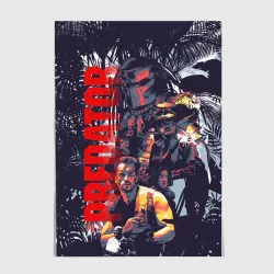 Постер Predator - jungle texture