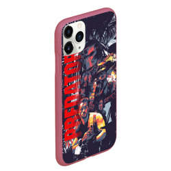 Чехол для iPhone 11 Pro Max матовый Predator - фото 2