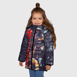 Зимняя куртка для девочек 3D Predator - фото 2