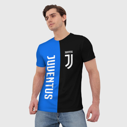 Мужская футболка 3D Juventus, цвет 3D печать - фото 3