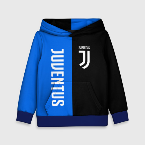 Детская толстовка 3D Juventus, цвет синий