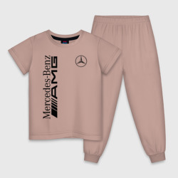 Детская пижама хлопок Mercedes-Benz AMG