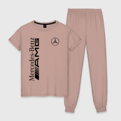 Женская пижама хлопок Mercedes-Benz AMG