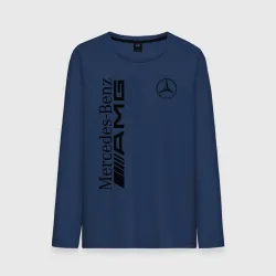 Мужской лонгслив хлопок Mercedes-Benz AMG