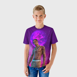 Детская футболка 3D Travis Scott, Fortnite - фото 2