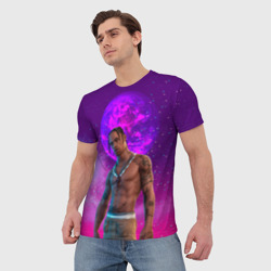 Мужская футболка 3D Travis Scott, Fortnite - фото 2