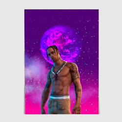 Постер Travis Scott, Fortnite