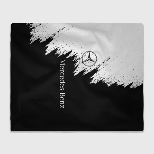 Плед 3D Mercedes-Benz AMG Мерседес, цвет 3D (велсофт)