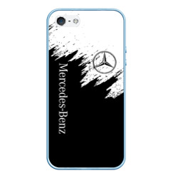 Чехол для iPhone 5/5S матовый Mercedes-Benz AMG Мерседес