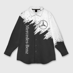 Мужская рубашка oversize 3D Mercedes-Benz AMG Мерседес