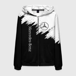 Мужская толстовка 3D на молнии Mercedes-Benz AMG Мерседес
