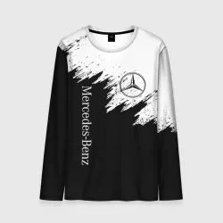 Мужской лонгслив 3D Mercedes-Benz AMG Мерседес
