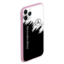 Чехол для iPhone 11 Pro Max матовый Mercedes-Benz AMG Мерседес - фото 2