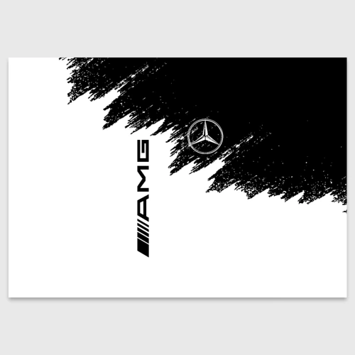 Поздравительная открытка Mercedes-Benz AMG