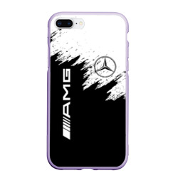 Чехол для iPhone 7Plus/8 Plus матовый Mercedes-Benz AMG