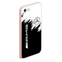Чехол для iPhone 5/5S матовый Mercedes-Benz AMG - фото 2