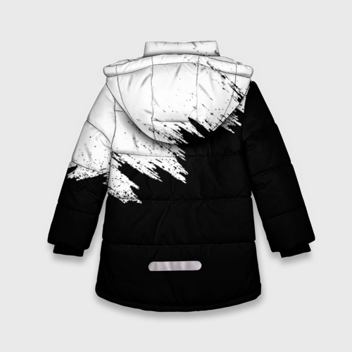 Зимняя куртка для девочек 3D Mercedes-Benz AMG, цвет черный - фото 2