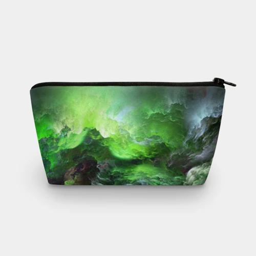Косметичка 3D Green space зелёный космос