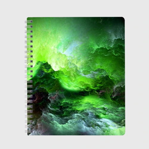 Тетрадь Green space зелёный космос