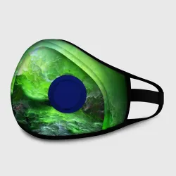 Маска из неопрена Green space зелёный космос