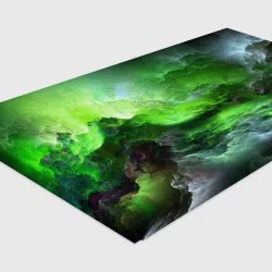 Холст прямоугольный Green space зелёный космос - фото 2
